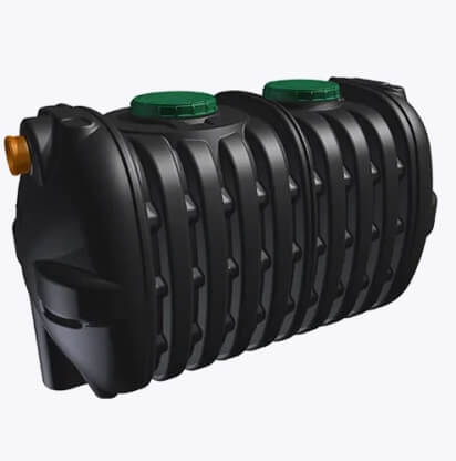 dvokomorne biološke greznice z biofiltrom OG EKOBIN AB 3000L