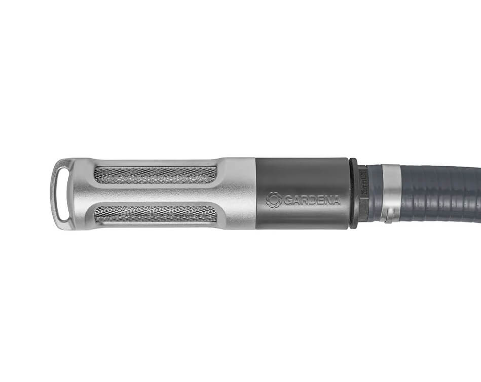 Komplet sesalnih filtrov s preprečevanjem povratnega toka gardena - namestitev